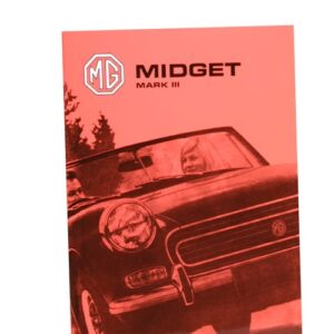 0057 - MIDGET MK III (GAN 5) HANDBOOK (1275cc)