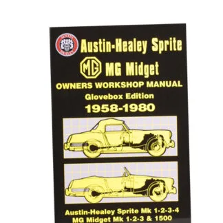 3521 - GLOVEBOX WORKSHOP MANUAL - SPRITE & MIDGET 1958 -1980