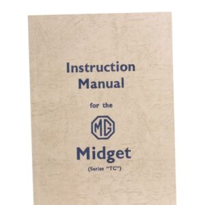 4462 - MG MIDGET TC WORKSHOP MANUAL