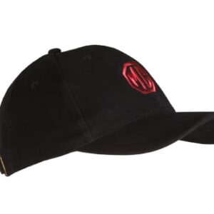 4884 - BRUSHED HEAVY COTTON CAP - BLACK