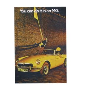 5057 - BLANK CARDS - 'YOU CAN DO IT IN AN MG'