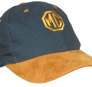 5452 - MG SUEDE PEAK CAP GREEN/TAN