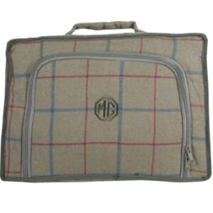 5453 - GREEN TWEED COOLER BAG
