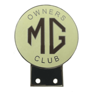 5527 - CREAM & BROWN BAR BADGE