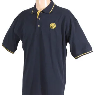 5559 - POLO SHIRT - NAVY/YELLOW