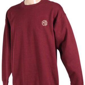 5591 - MG SWEATSHIRT - BURGUNDY