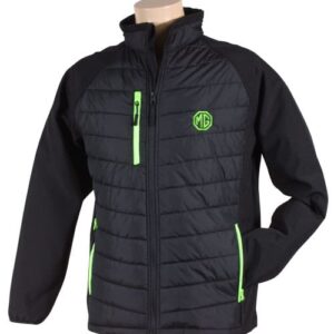 5597 - SOFTSHELL JACKET - BLACK/LIME