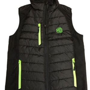 5606 - SOFTSHELL GILET - BLACK/LIME