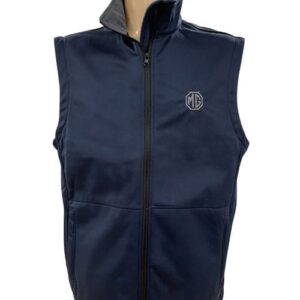 5645 - MG BODY WARMER - NAVY SOFT-SHELL