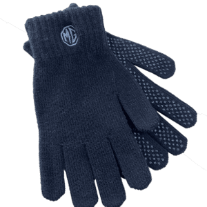 5224 - WOOL GLOVES WITH GRIP PALM - BLACK