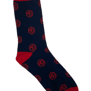 5740 - BLACK & RED MG SOCKS