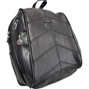 5508 - LADIES SOFT LEATHER BACKPACK WITH MG CHARM
