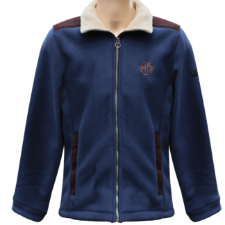 5752 - NAVY FULL ZIP FLEECE JACKET