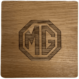 5749 - MG WOODEN COASTER