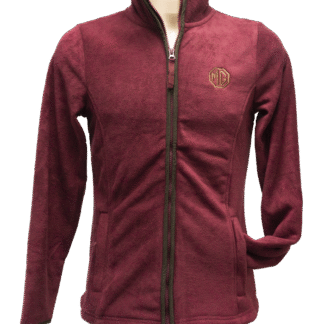 5762 - LADIES BURGUNDY ARTISAN FLEECE JACKET