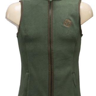 5763 - LADIES MOSS GREEN ARTISAN FLEECE GILET