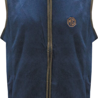 5765 - NAVY ARTISAN FLEECE GILET