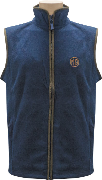 5765 - NAVY ARTISAN FLEECE GILET